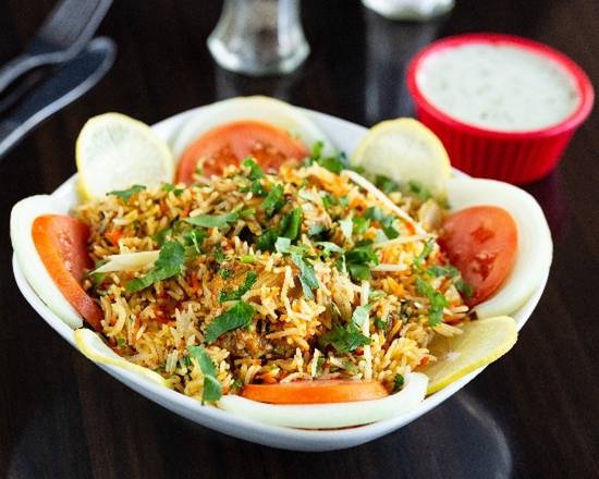 Order Chicken Biryani food online from Tandoor Indian Restaurant And Pizza store, Sunrise on bringmethat.com