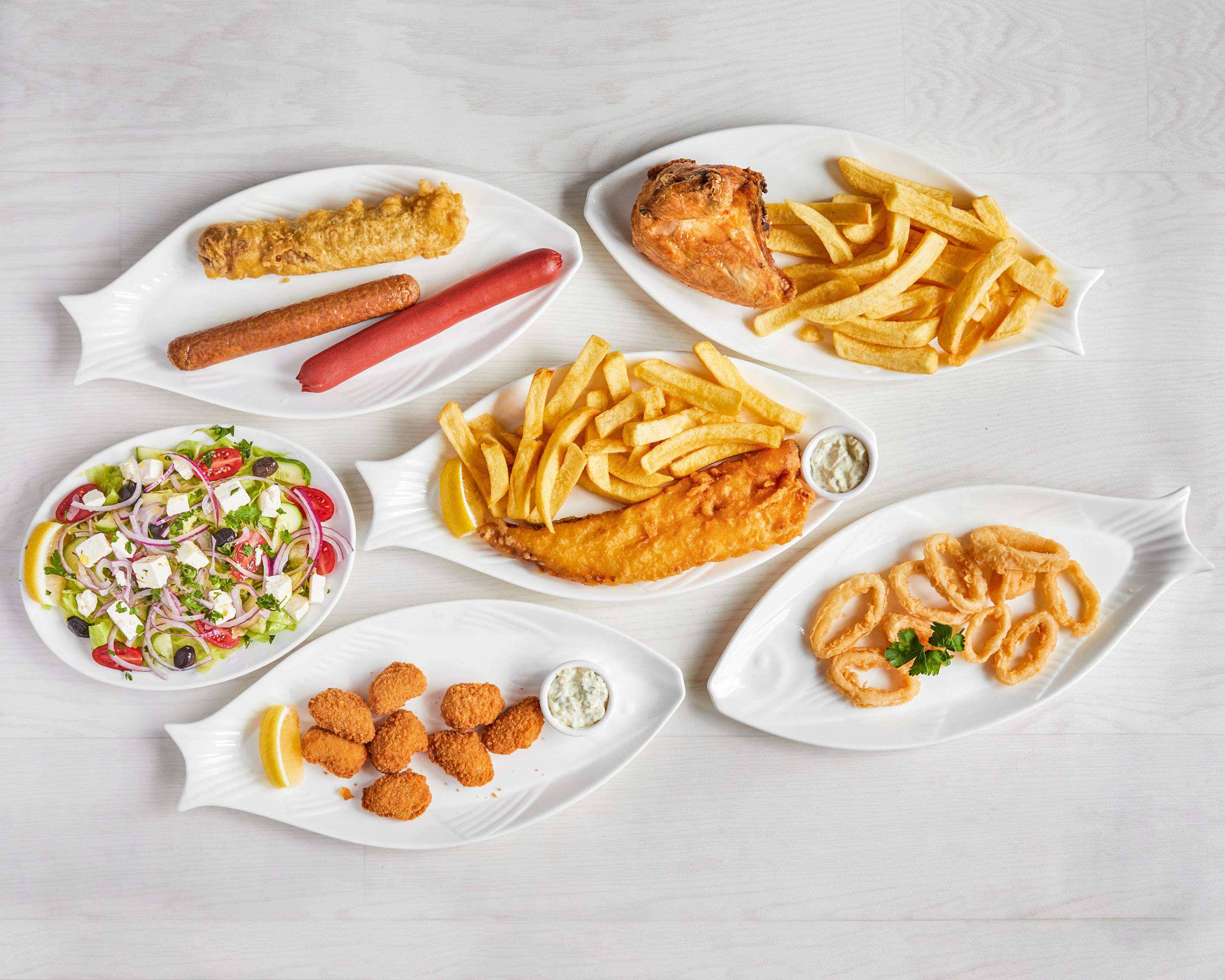 Quay fish and chips Menu Takeaway in London Delivery Menu & Prices