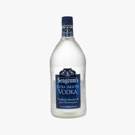 Order Seagram's Extra Smooth Vodka food online from Santa Monica Liquor store, Santa Monica on bringmethat.com