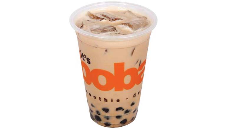 Order Almond Milk Tea food online from Boba Time store, Los Angeles on bringmethat.com