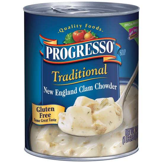Order Progresso New England Clam Chowder Soup food online from Cvs store, MARTINEZ on bringmethat.com