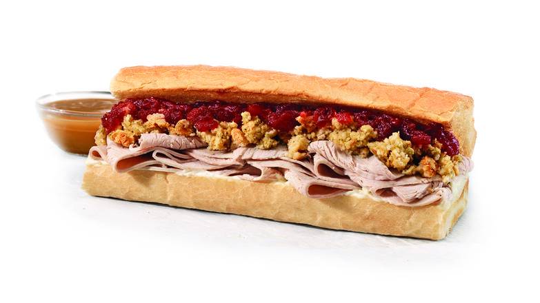 Order Thanksgiving Toasted (Medium) food online from Dangelo Grilled Sandwiches store, Auburn on bringmethat.com
