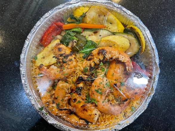 Order Shrimp Kabob Entree food online from Habeeb Grill By Pita Grill And Creperie store, Franklin on bringmethat.com