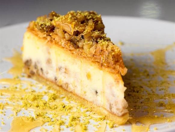 Order Baklava Cheesecake food online from The Halal Guys store, McLean on bringmethat.com
