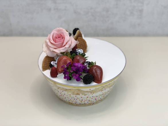 Order Tres Leches Cake in a Bowl  food online from Lb Cake Stop store, Baldwin Park on bringmethat.com
