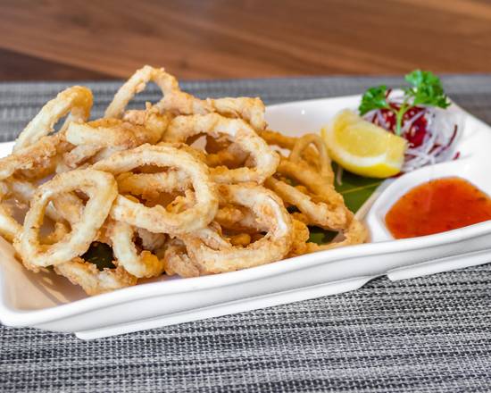 Order Fried Calamari food online from Maki Hibachi store, Orlando on bringmethat.com