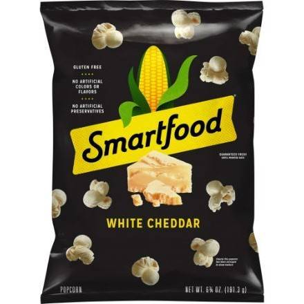 Order Smartfood White Cheddar Popcorn (6.75 oz) food online from The Hangover Shop by Vita Coco store, Miami on bringmethat.com