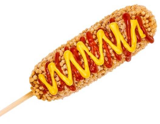 Order Crispy Rice Dog food online from Two Hands Corn Dogs store, Huntington Beach on bringmethat.com