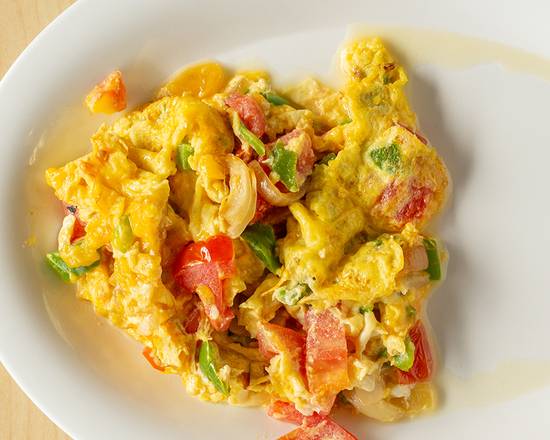 Order Mexican Scramble food online from Bagel Emporium & Grille store, Coral Gables on bringmethat.com