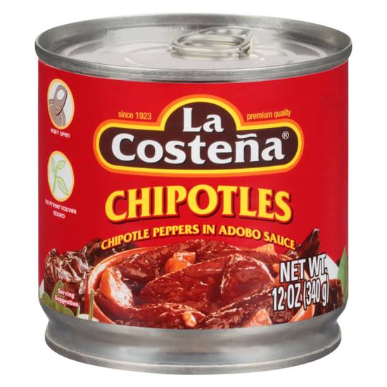 Order La Costena Chipotle Peppers in Adobo Sauce 7oz food online from Everyday Needs by Gopuff store, Tampa on bringmethat.com