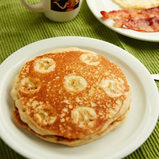 Order Banana Pancakes food online from Vivian Millennium Cafe store, Studio City on bringmethat.com