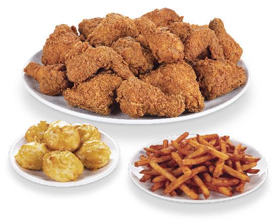 Order Chicken and Tenders Family Meal food online from Krispy Krunchy Chicken store, Port Charlotte on bringmethat.com