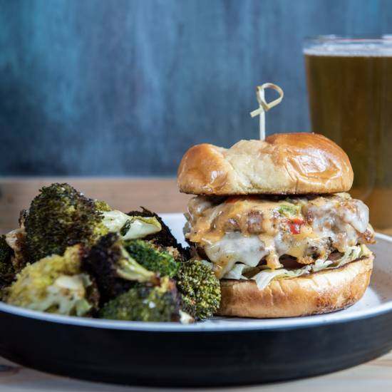 Order Bayou Burger food online from The Waterman store, Charlotte on bringmethat.com