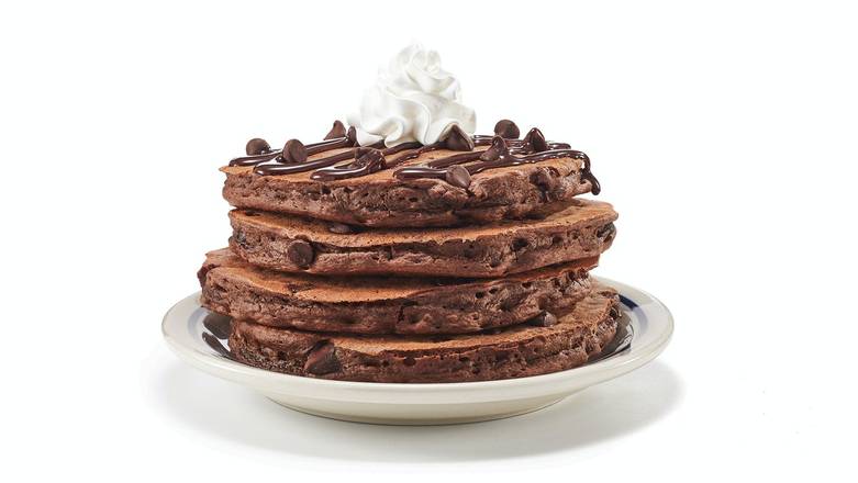 Order Chocolate Chocolate Chip Pancakes  food online from IHOP store, Williamstown on bringmethat.com