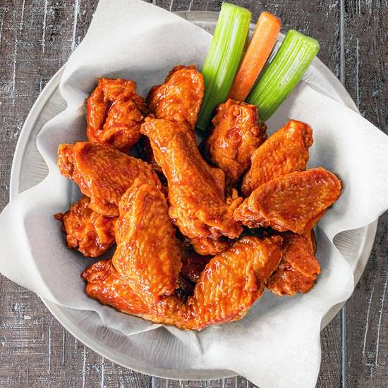 Order Medium (12) Bone-In Wings food online from Buffalos Cafe store, Dacula on bringmethat.com