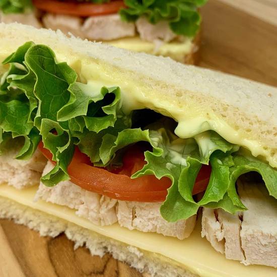 Order Roasted Chicken Sandwich food online from Little Lois Cafe store, Salem on bringmethat.com