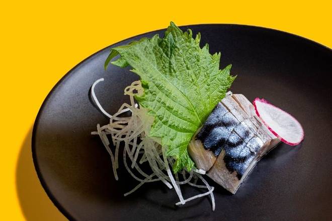 Order *MACKEREL SASHIMI  (2PCS) food online from Moshi Moshi store, Miami on bringmethat.com