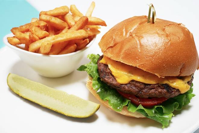 Order Old Reliable Burger food online from The Broken Yolk Cafe store, TEMECULA on bringmethat.com
