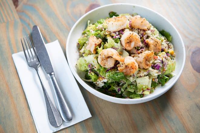 Order Waterman Salad w/ Shrimp food online from The Waterman store, Charlotte on bringmethat.com