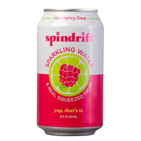 Order Spindrift Sparkling Water - Raspberry Lime food online from Cava store, Alexandria on bringmethat.com