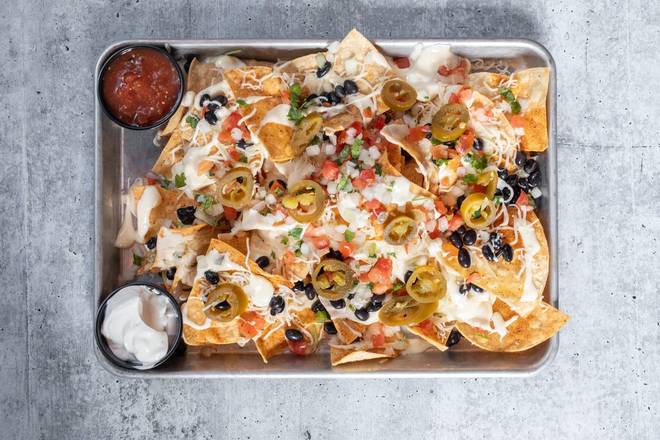 Order Nachos food online from Tin Lizzy Cantina store, Tallahassee on bringmethat.com
