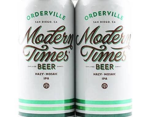 Order Modern Times Orderville Hazy Mosaic IPA (7.2% ABV) food online from Silver Liquor Market store, Los Angeles on bringmethat.com