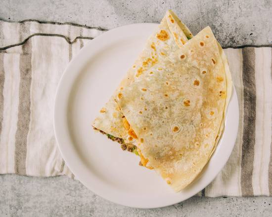 Order Asada Quesadilla  food online from Betos Mexican Restaurant store, Salt Lake City on bringmethat.com