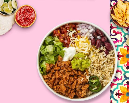 Order Al Pastor Bowl food online from Fuego Mexican Grill store, Lakewood on bringmethat.com