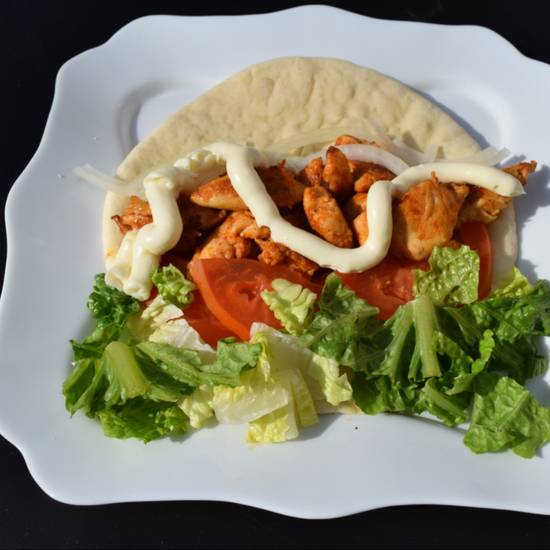 Order Chicken Gyros Wrap  food online from Green Street Cafe store, Pasadena on bringmethat.com