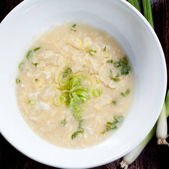 Order Miso Egg Drop Soup food online from Akashi Japanese Restaurant store, Miami on bringmethat.com