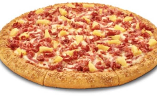 Order Howie Maui Specialty Pizza food online from Hungry Howies Pizza store, Orlando on bringmethat.com