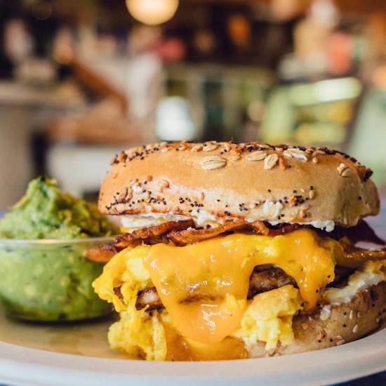 Order Breakfast Sandwich food online from Malibu Kitchen & Gourmet Country Market store, Malibu on bringmethat.com
