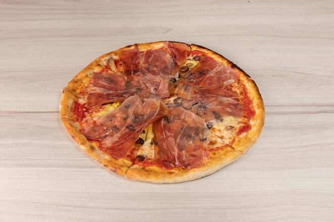 Order Capricciosa Pizza food online from Siamo store, Miami Springs on bringmethat.com