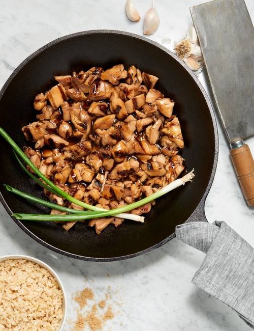 Order Grilled Bourbon Chicken food online from Pick Up Stix store, Las Vegas on bringmethat.com