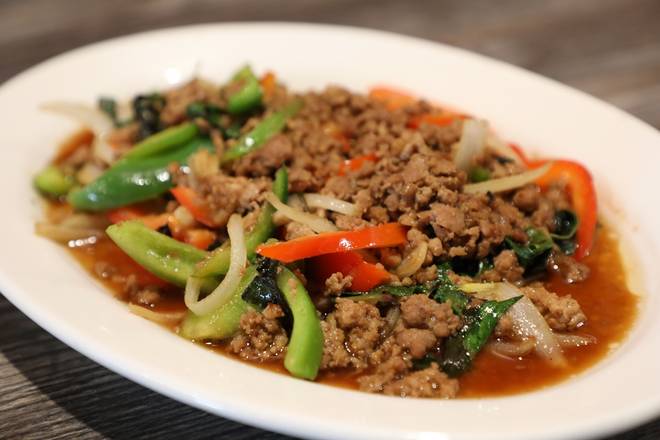 Order Thai Hot Basil food online from Cook On Thai store, Corona on bringmethat.com