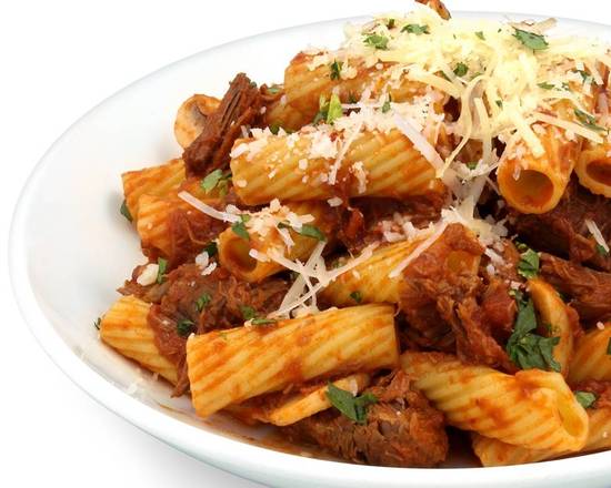 Order Braised Beef Rigatoni food online from Pasta Dieci store, Ormond Beach on bringmethat.com