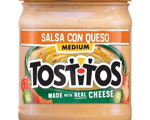 Order Tostitos Cheese Queso Dip 15oz food online from Trumbull Super Stop store, Trumbull on bringmethat.com