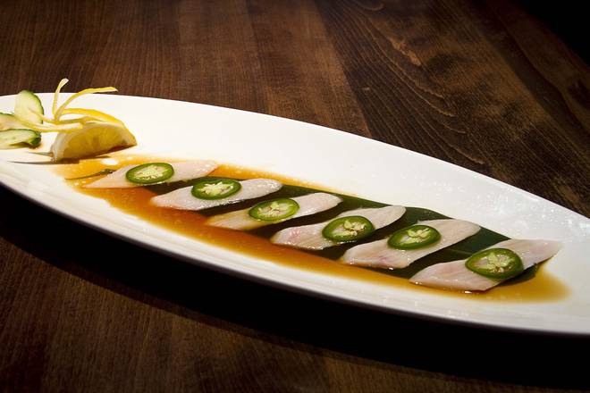 Order Yellowtail Jalapeno food online from Las Vegas Sushi store, Fort Lee on bringmethat.com