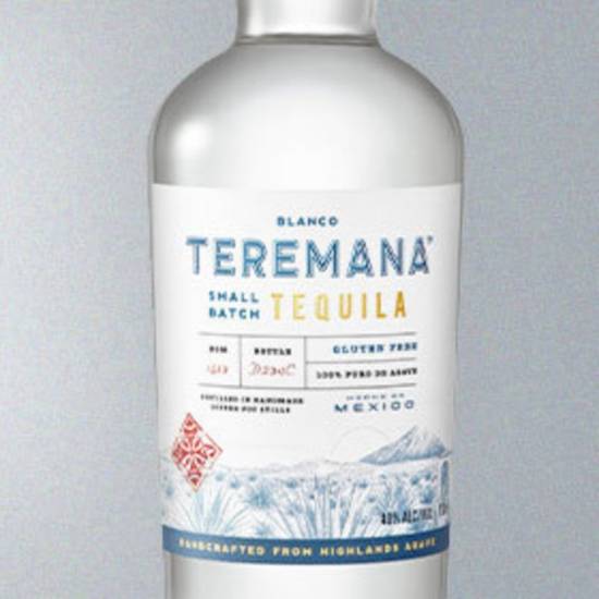 Order Teremana Tequila Blanco 750ml 40%ABV food online from Princess Liquors store, Port Saint Lucie on bringmethat.com