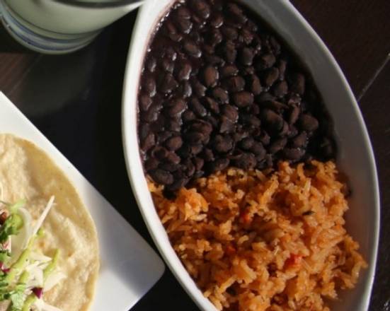 Order Black Beans food online from Red Star Taco Bar store, Tacoma on bringmethat.com