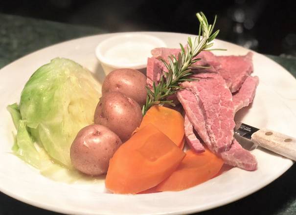 Order Corned Beef and Cabbage food online from Rosie McCanns Irish Pub & Restaurant store, San Jose on bringmethat.com