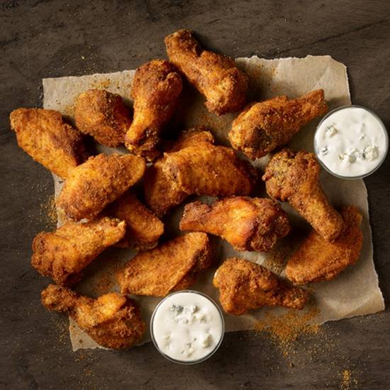 Order 16 ct. Wings food online from Wings Out store, Huntsville on bringmethat.com