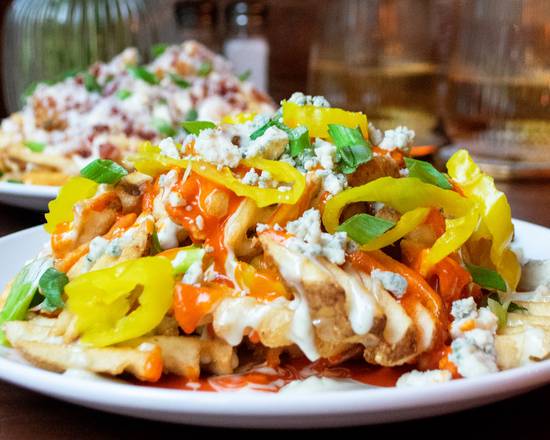 Order Buffalo Blue Waffle Fries food online from Nancy Pizza store, Homer Glen on bringmethat.com