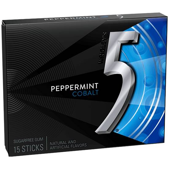 Order 5 Cobalt Peppermint Gum 15stk food online from Casey store, Omaha on bringmethat.com
