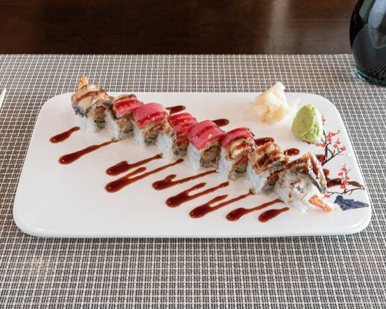 Order Kamikaze Roll food online from Miya Sushi store, Jacksonville on bringmethat.com