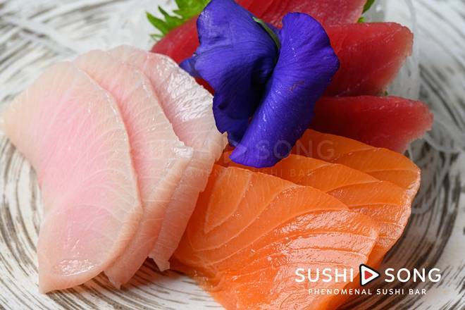 Order Sashimi Appetizer food online from Sushi Song Key West store, Key West on bringmethat.com