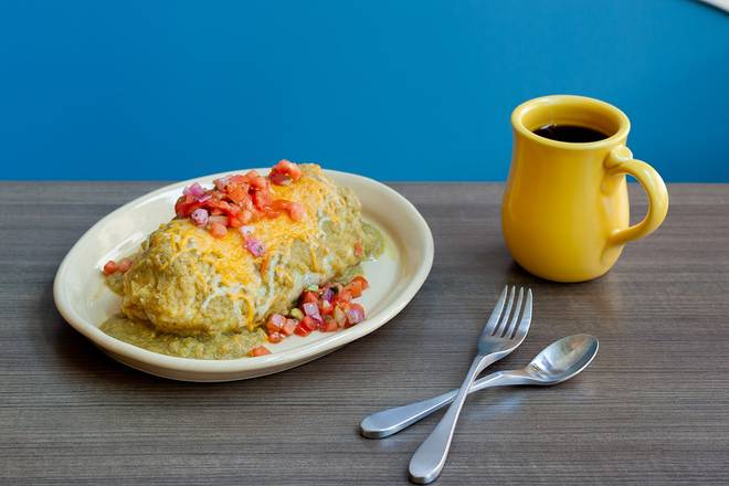 Order Snooze Breakfast Burrito* food online from Snooze Am Eatery store, San Diego on bringmethat.com