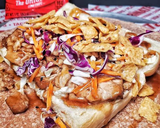 Order Sesame Tofu Slider Wrap food online from Marinate store, West Hollywood on bringmethat.com