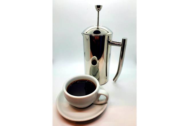 Order French Press Single Origin Coffee food online from Blu Jam Café store, Tarzana on bringmethat.com