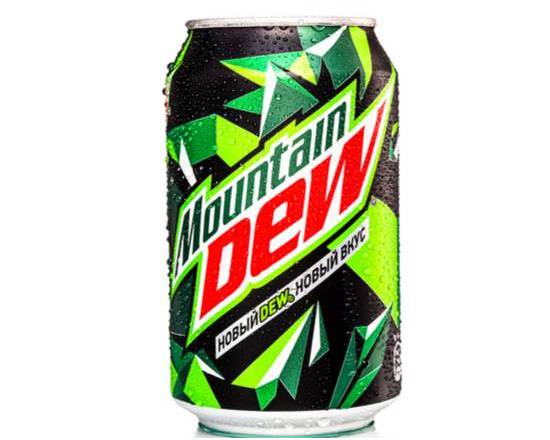 Order Mountain Dew (Can) food online from Falafel Flame store, Sunnyvale on bringmethat.com